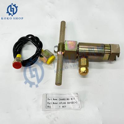 China Kit de carga de Atlas Copco Válvula de carga de gas Válvula de gas de nitrógeno para excavadora Martillo de rotor en venta