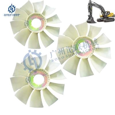 Chine 2459343 245-9343 Ventilateur de refroidissement standard pour excavatrice Ventilateur de refroidissement pour moteur à lame pour C6.4 320D E320DL Pièces de moteur pour excavatrice à vendre