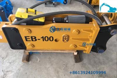 China 1000 Kgs Hydraulic Rock Hammer For Excavator 11-16T SB50 Chisel 100mm EB100 for sale