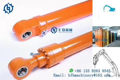 China Orange Excavator Arm Cylinder , Daewoo Doosan Crawler Digger Hydraulic Jack Ram for sale