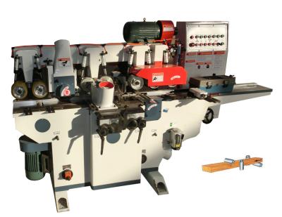 China Heavy duty 4 side planner four sides moulder wood moulding machines list for sale
