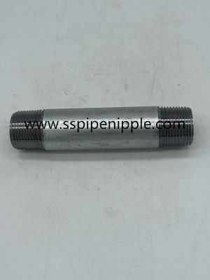 China Threaded Carbon Steel Pipe Nipples 1/8