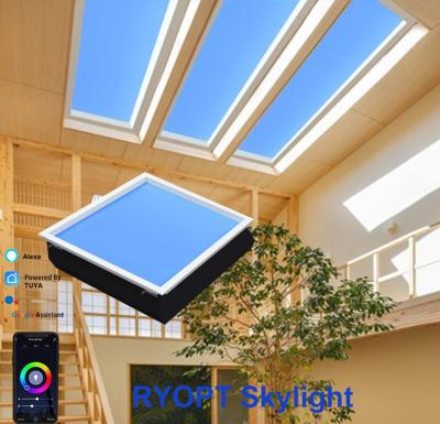 Chine lumière de panneau de plafond du nuage LED du ciel 60x60cm thérapie RVB 100W montée en surface à vendre