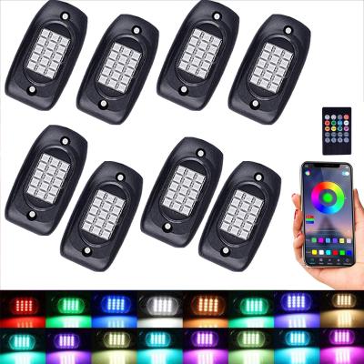 China Stable Practical Remote Control Rock Lights Color Changing SMD5050 for sale