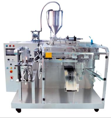 China M Pouch Horizontal Packaging Machine Enzyme Sauce Capsules 220V/380V for sale