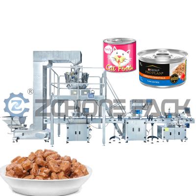 China Pet Food Filling Machine Granules Cat Food Dog Food Freeze Dried Raw Meat for sale