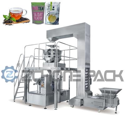 China Prefabricated Pouches Tea Bag Packing Machine Melon Seeds Granules for sale