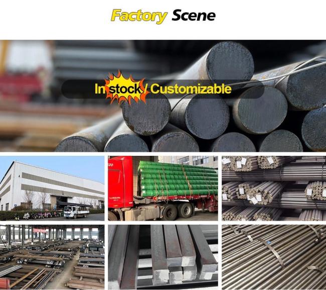 Black Annealed Round Hot/Cold Rolled Carbon Steel Bar with SAE 1045 4140 4340 S45c High Medium Low Ms CS in Stock