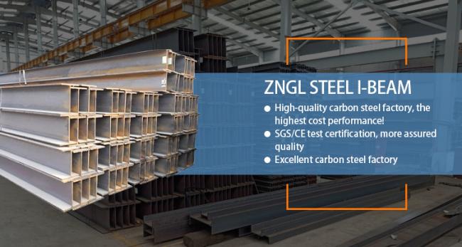 ASTM A572 Q345 H I Steel Profiles Iron Beams for Building Structural