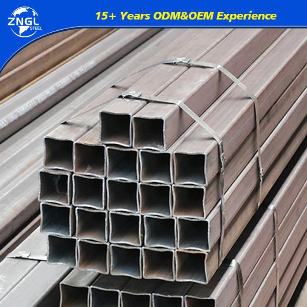 Quality Low Carbon Steel Square Rectangle Rectangular Hollow Section Steel Tubes in GB for sale