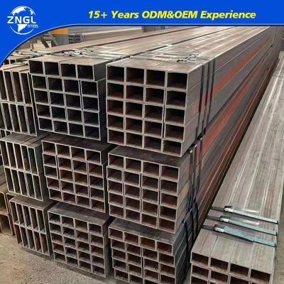 China Prime High Strength ASTM A36 20mm Carbon Steel Square Pipe Invoicing by Theoretical Weight for sale