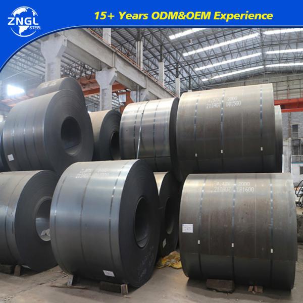 Quality Hot Rolled Steel Coil CRC and HRC Sheet Ms Coil ASTM A36 Ss400 JIS G3101 with Skin Pass for sale