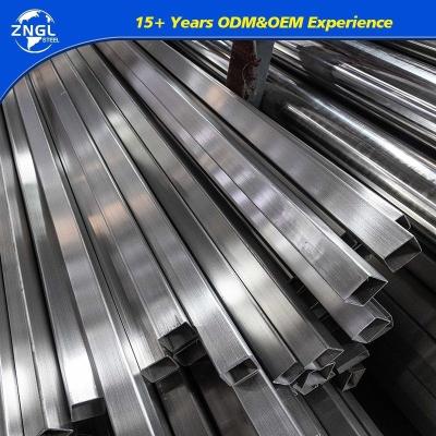 China Tubos de aço inoxidável polidos em espelho AISI 304 de comprimento entre 4 e 6 m à venda