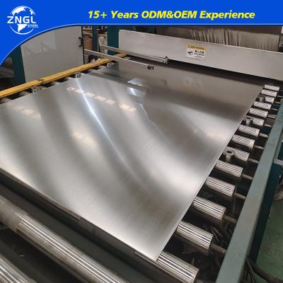 China SUS 201 202 316l Stainless Steel Sheet Plate BA 8K No.1 10mm for sale
