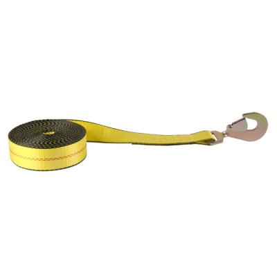 China Manufacture Lashing Strap/Plating Color Flat Snap Hook 2 Inch Winch Straps for sale