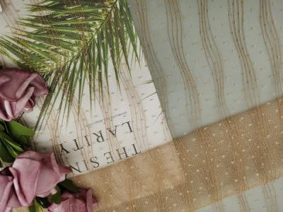 Chine Robe de soirée kaki de Crinckle Mesh Pleated Lace Fabric For de polyester à vendre