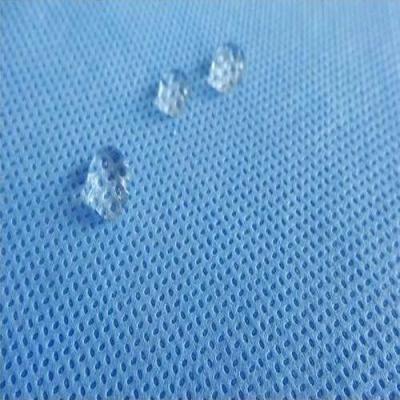 China La prenda impermeable 300gsm laminó la tela no tejida grabada en relieve en venta