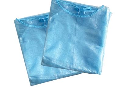 China PP PE Coated Waterproof Laminated Nonwoven Fabric 40gsm Non Toxic For Isolation Gowns for sale