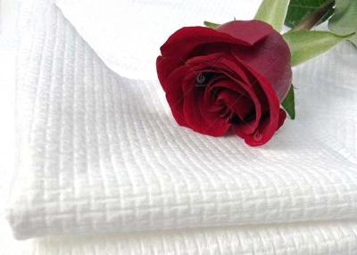 中国 利用できる白いSpunlaceの不織布の生地70% Tencel/30% Cuproのサンプル 販売のため