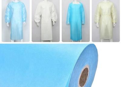 China Eco Friendly Laminated Pp Non Woven Fabric Gravure Printing For Protective Gown for sale