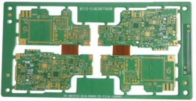 China 10 Layers Rigid Flex PCB Immersion Gold 1.32mm Thickness for sale