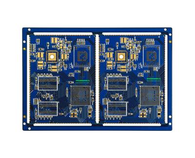 China 6 Layer Half Hole Module Communication PCB Manufacturer Electronic Printed Circuit  Board for sale