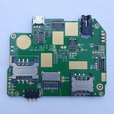 China FR4 4layer 2OZ 3U'' HDI Printed Circuit Boards Blind Via PCB Burried Vias Impedance Control BGA Gold Finger for sale