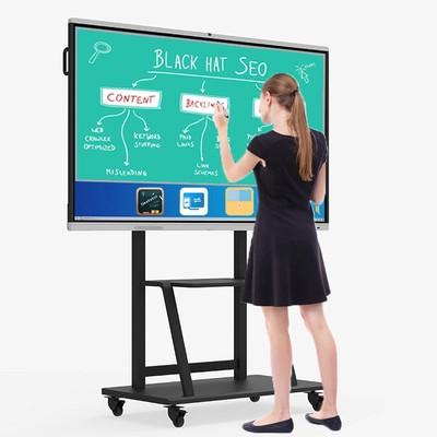 China Ultra HD Smart Electronic Whiteboard IR Touch Smart Interactive White Board 75 polegadas à venda