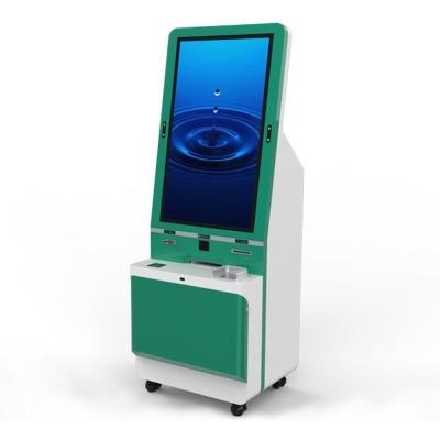 China Self Check Machine In Library Airport Banknote Self Service A4 Kiosk Printer for sale