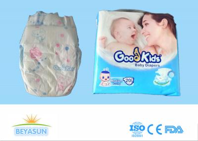 中国 湿りの表示器、高い吸囚性を含む注文の乾燥した表面の幼児赤ん坊のおむつ 販売のため