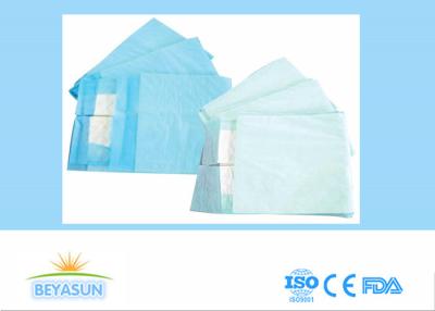 China Sanitary Disposable Absorbent Bed Sheets / Disposable Mattress Pads 10 Pcs Bag for sale