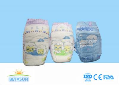 China Custom Printed Disposable B Grade Diapers / Reject Nappies Super Cheap for sale