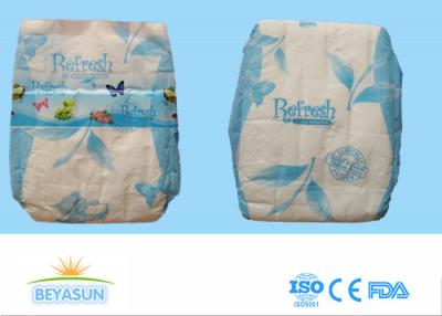 China Breathable Baby Diaper Infant Baby Diapers With PE Backsheet PP Tape for sale