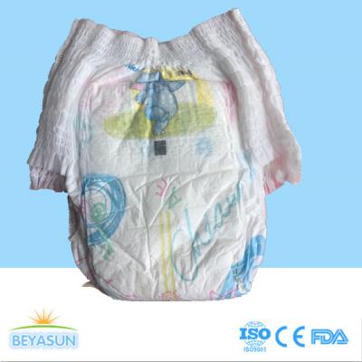 China A tração macia das crianças do amor levanta tecidos do roupa interior para crianças durante a noite com abas laterais à venda