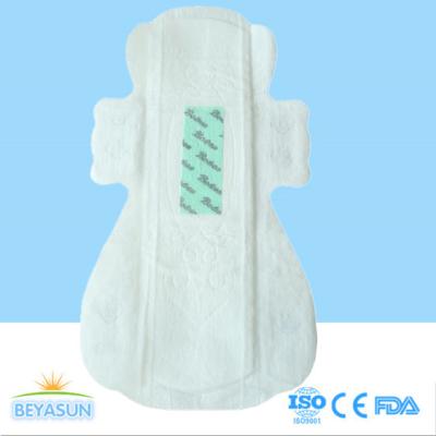 中国 穴があいた綿の陰イオンの女性生理用ナプキン超薄く昼も夜ものために 販売のため