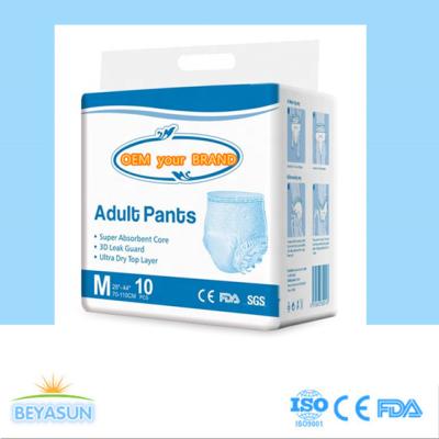 China Protection Plus Super Protective Disposable Adult Underwear Heavy Absorbency For Patient for sale