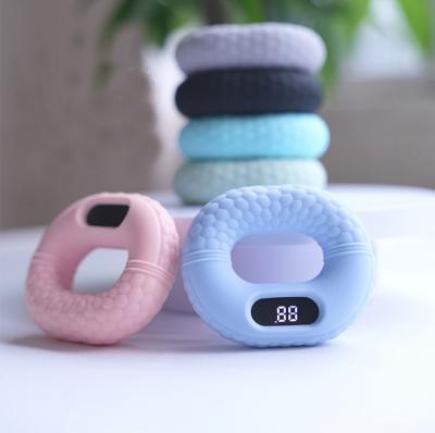China Workout Multicolor Silicone Hand Grip Strengthener Ring For Home Gym for sale