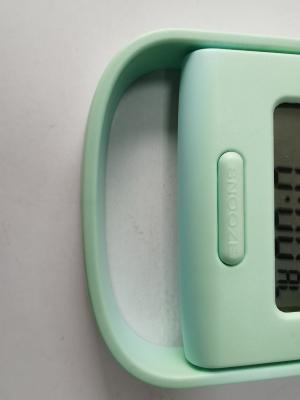 China Exibição LCD Relógio de alarme digital de moda criativa com temperatura interna à venda