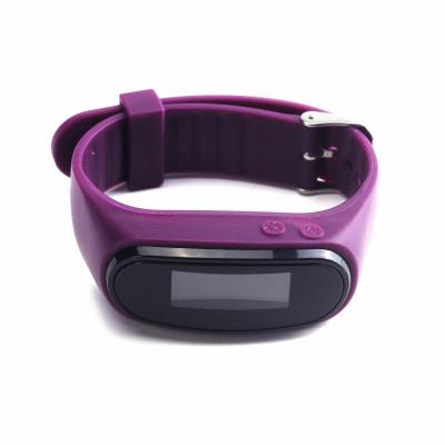 China Silicone Strap Fitness Pedometer Watch With Preset Weight Step Count for sale