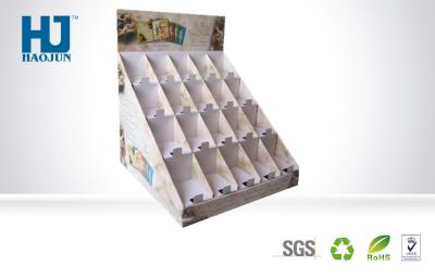 China Counter paper display box display standee supplier For cookies for sale