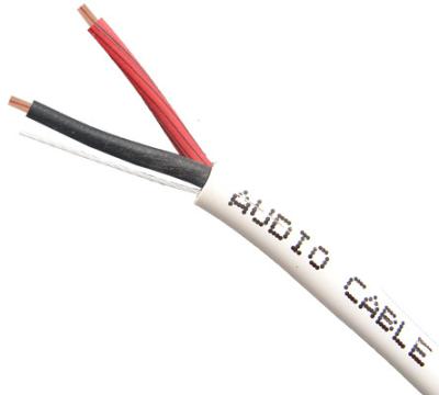 China PVC clasificado trenzado base del AWG 2 OFC cm del cable 14 del altavoz de audio para el amplificador en venta