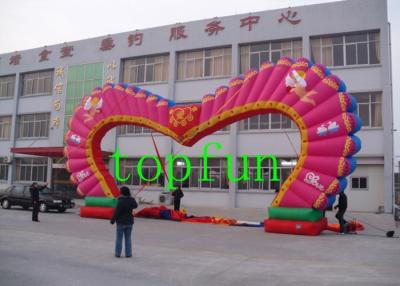 中国 結婚水証拠のための構造の Inflatabl の縫われたアーチ/防火効力のある 販売のため