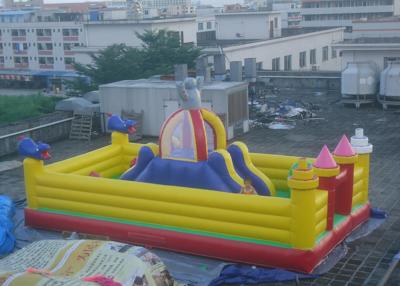 China Big Slide Altman Theme Inflatable Amusement Park For Kids Baby for sale