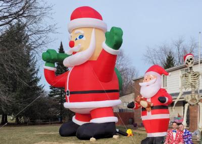 China Papai Noel Explode Decorações de Natal Infláveis ​​Gigantes Infláveis ​​Papai Noel à venda
