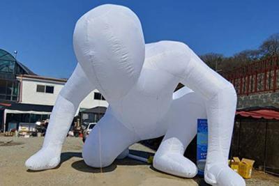 中国 Giant Inflatable Sculptures Art Exhibitions Inflatable Human Model For Advertising 販売のため