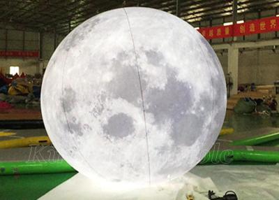 China Giant Inflatable Advertising Moon Model Large Planets Globe Balloon Led For Decoration for sale