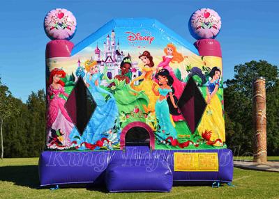 Chine Les parties extérieures Juming de princesse Inflatable Bouncing Castle de Disney rebondissent la Chambre pour des filles à vendre
