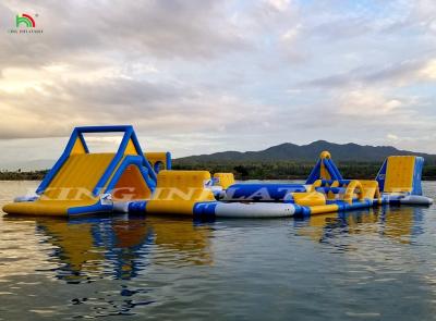 中国 Inflatable Water Park Floating Aqua Park Water Amusement Park Inflatable Water Park Equipment 販売のため