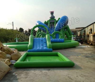 China Outdoor Duck Shape Giant Inflatable Blow Up Water Slide For Kids And Adults for sale