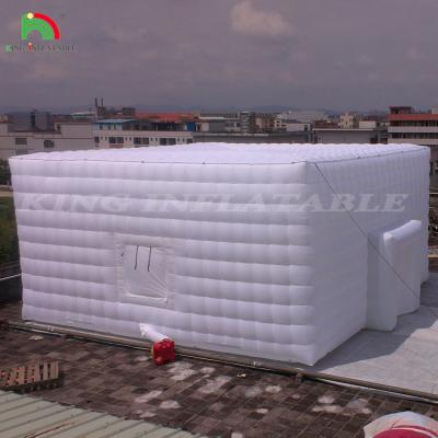 China Tenda de bodas de aire libre inflable Tenda de aire inflable estructuras de edificios para exhibición cubo para fiesta en venta